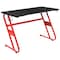 Flash Furniture Red Gaming Ergonomic Desk with Cup Holder and Headphone Hook NAN-RS-G1030-RD-GG - alternate 5